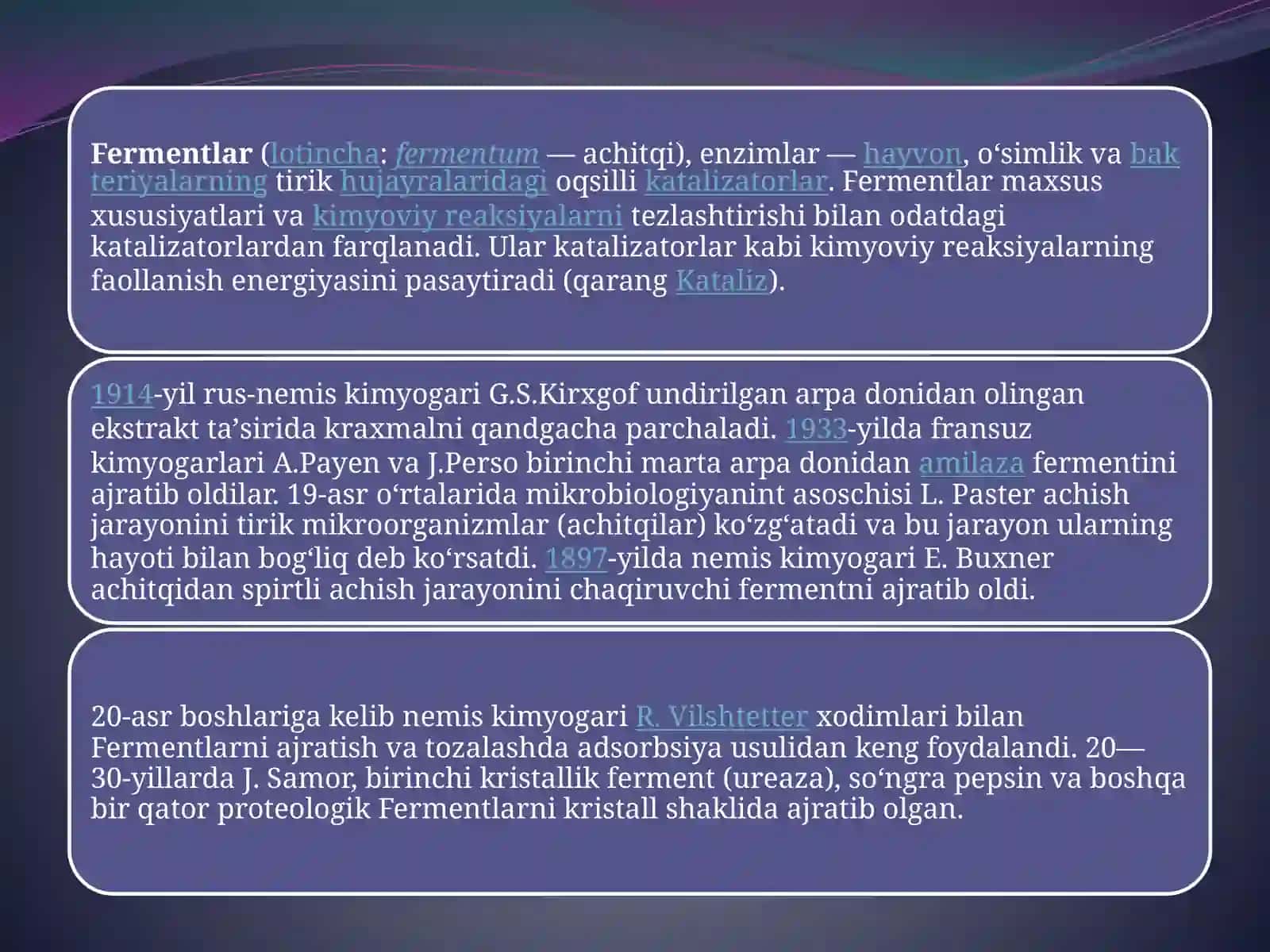 Fermentlarningmikroorganizmlarhayotidagiro’li 3