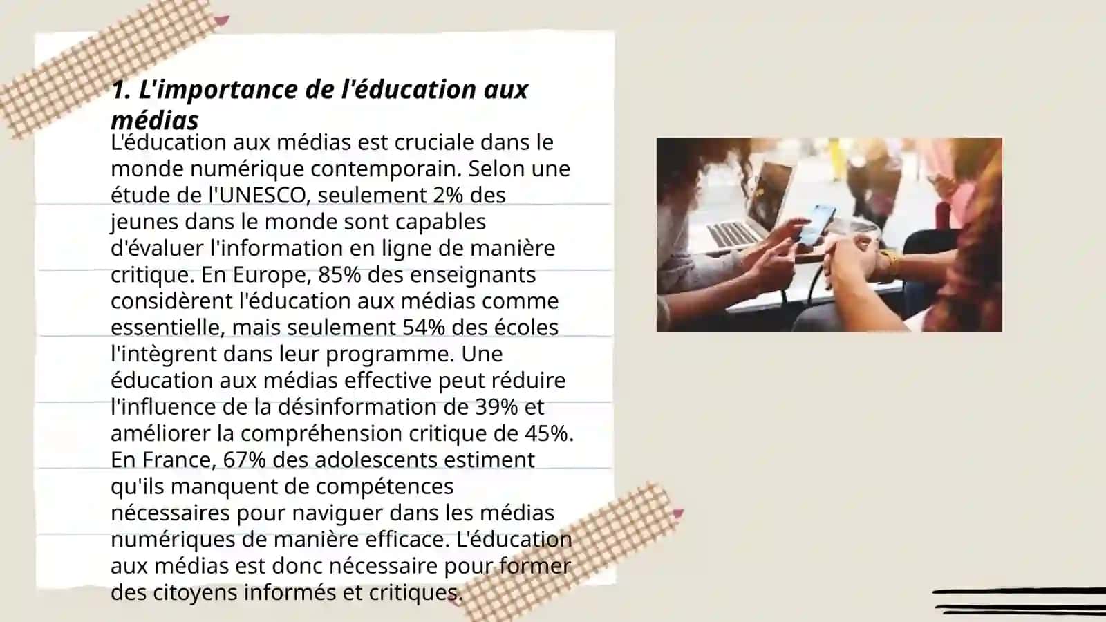 Eduquer aux médias.Des fausses informations 3