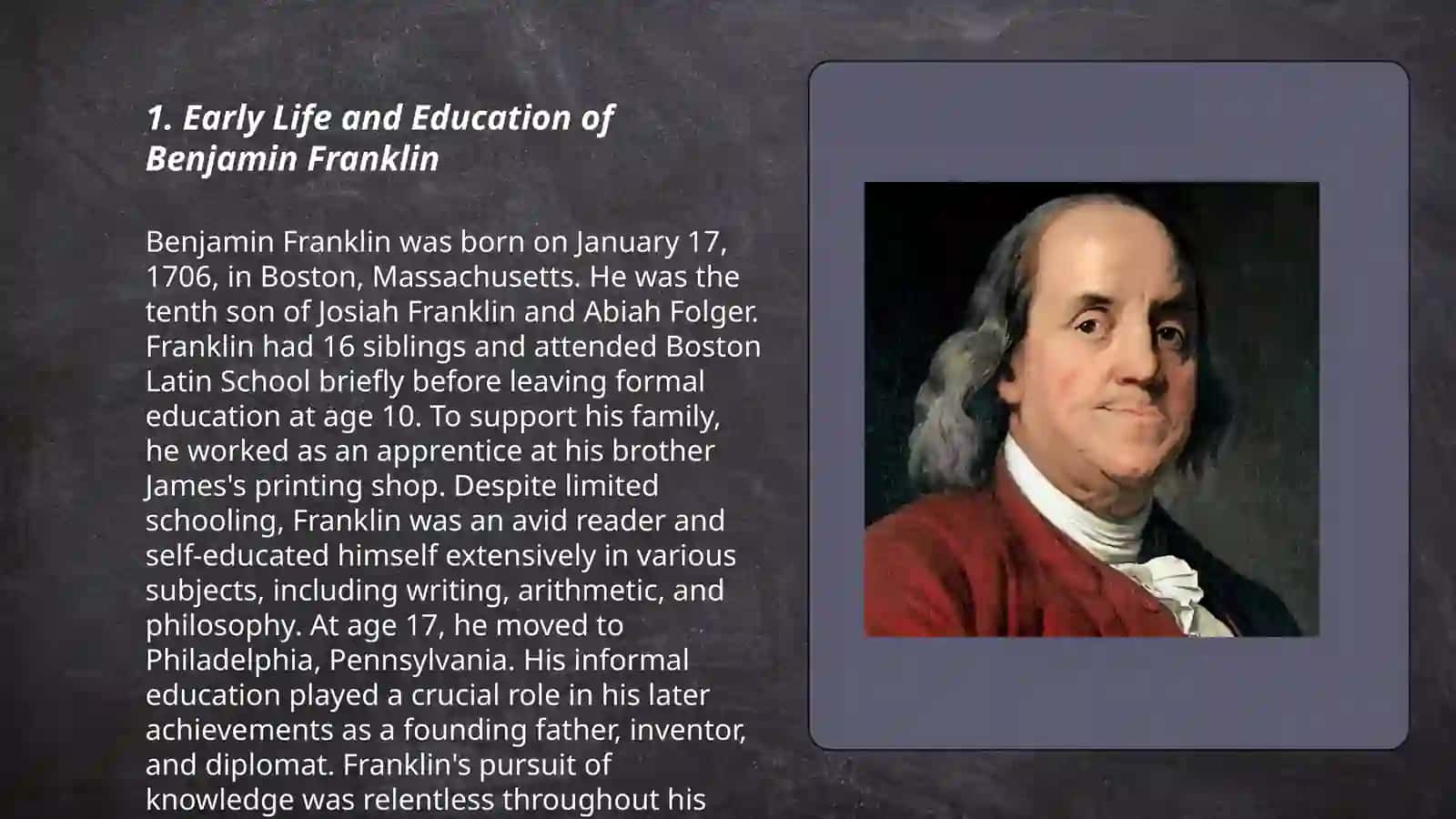 Benjamin Franklin 3
