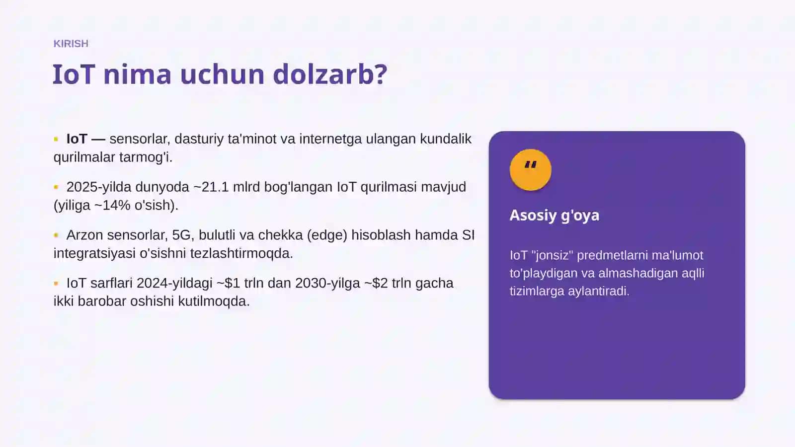 RAQAMLI TEXNOLOGIYALAR 3