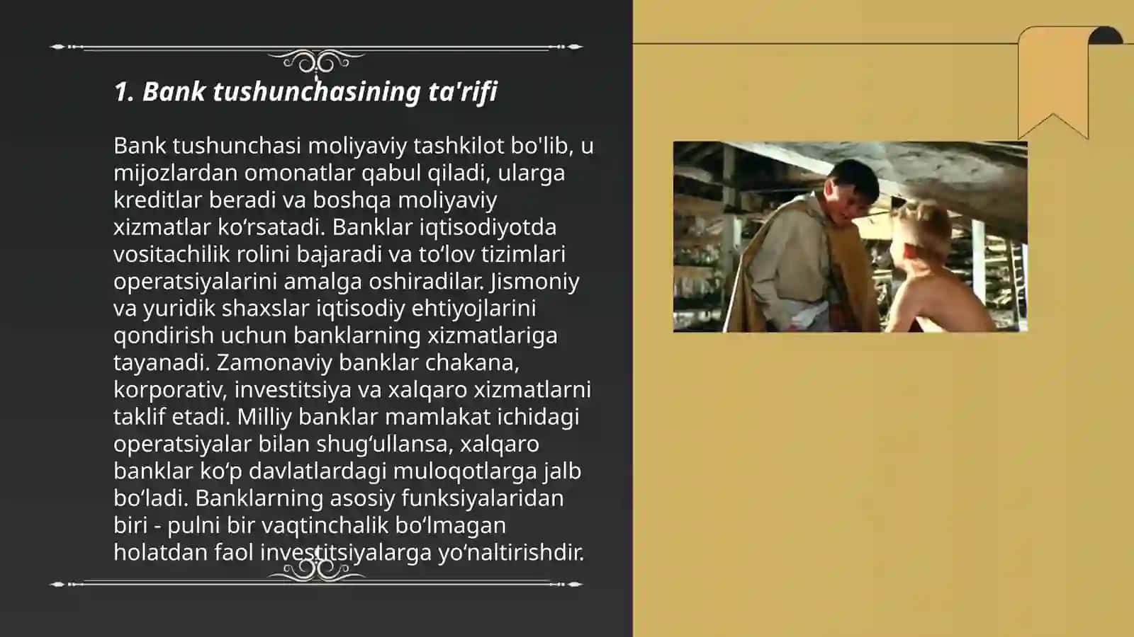 Bank tushunchasi, uning paydo bo’lish tarixi 3
