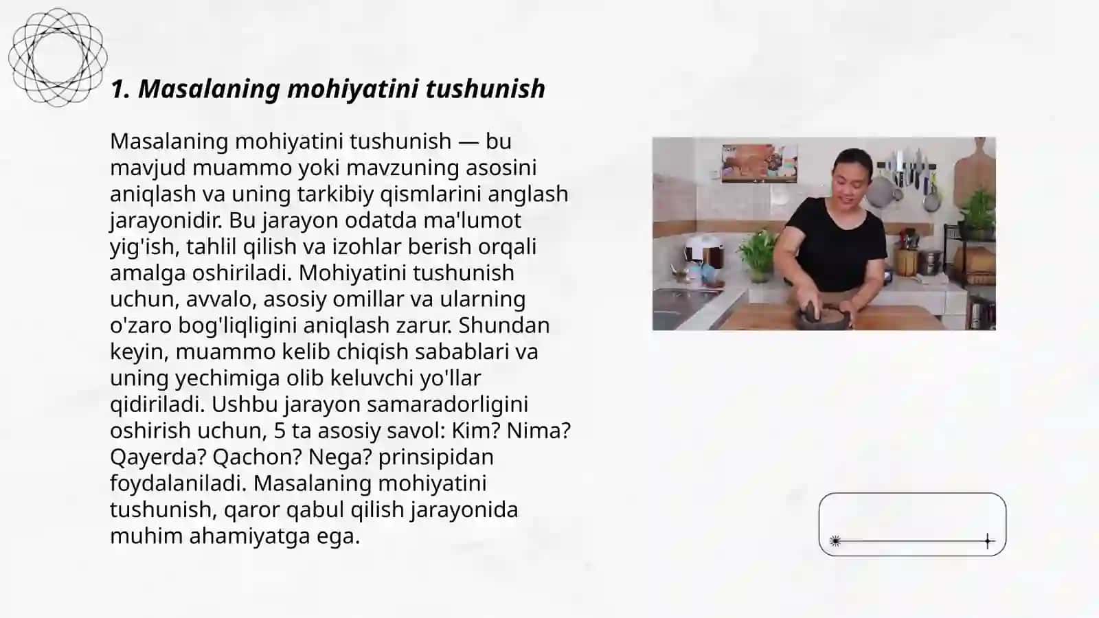 Masala yechimini yozish yoʻllari 3