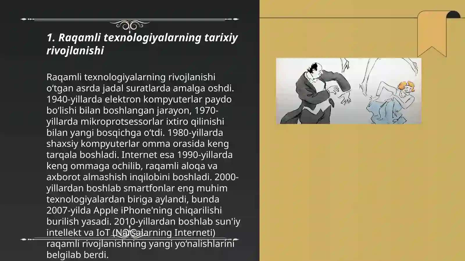 Raqamli texnologiyalarning tarixiy rivojlanishi 3