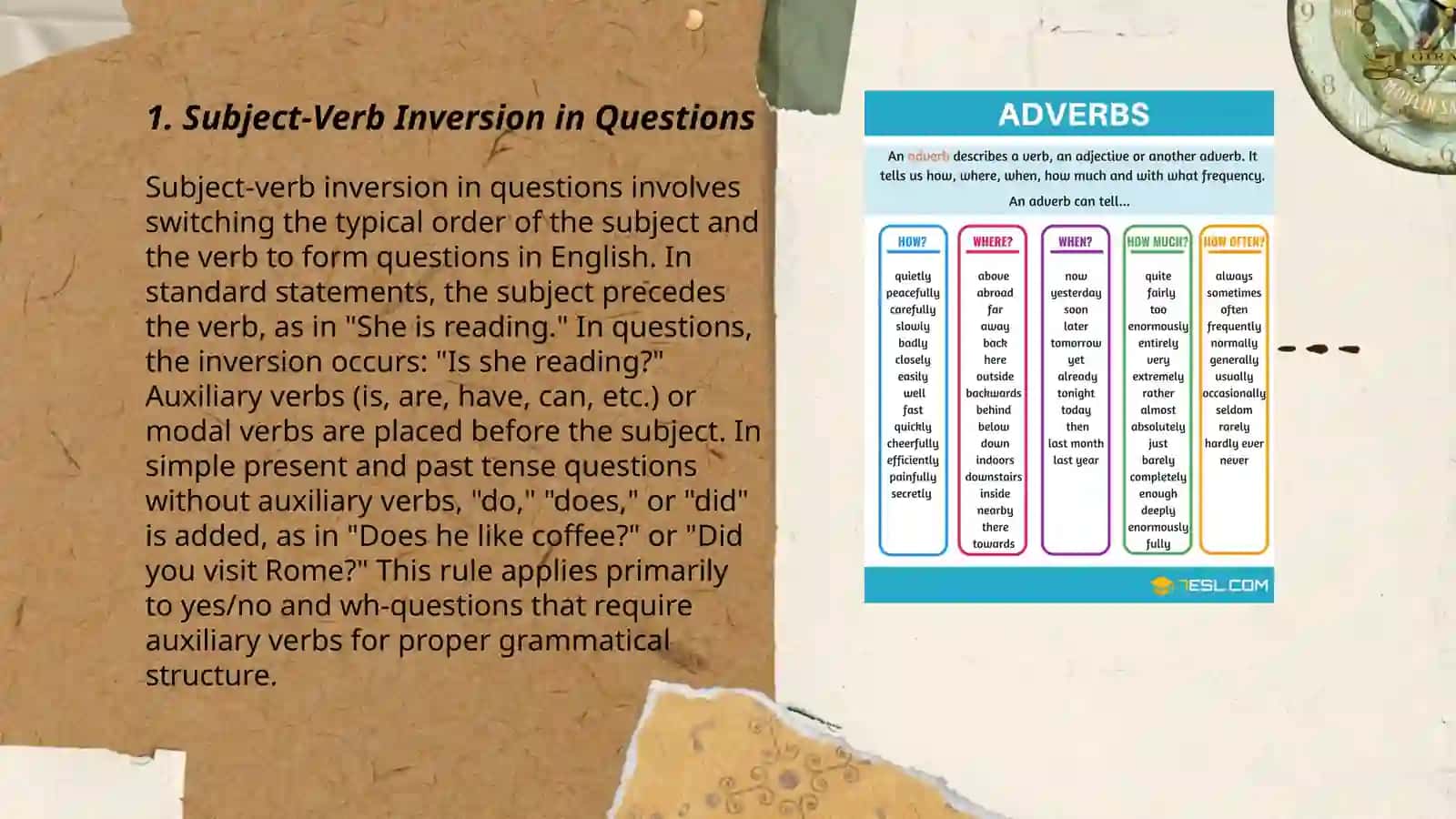 Inversion after negative adverbials 3