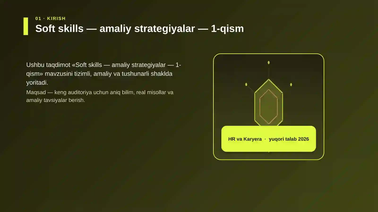 Soft skills — amaliy strategiyalar — 1-qism 3