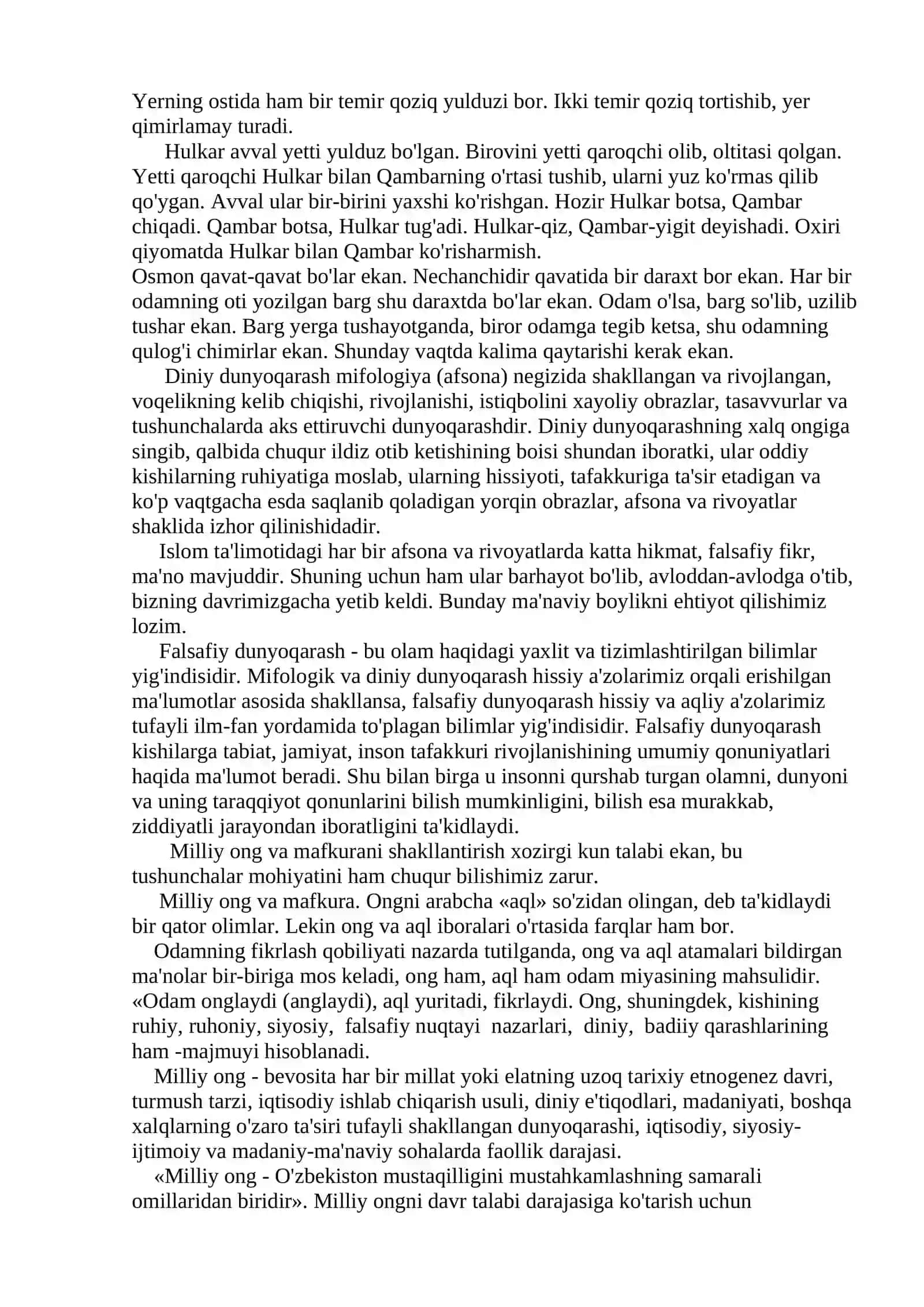 O'QUVCHILARNING MA’NAVIY-AXLOQIY TARBIYASI. O’QUVCHILARDA ILMIY DUNYOQARASHNI SHAKLLANTIRISH METODLARI VA VOSITALARI 3