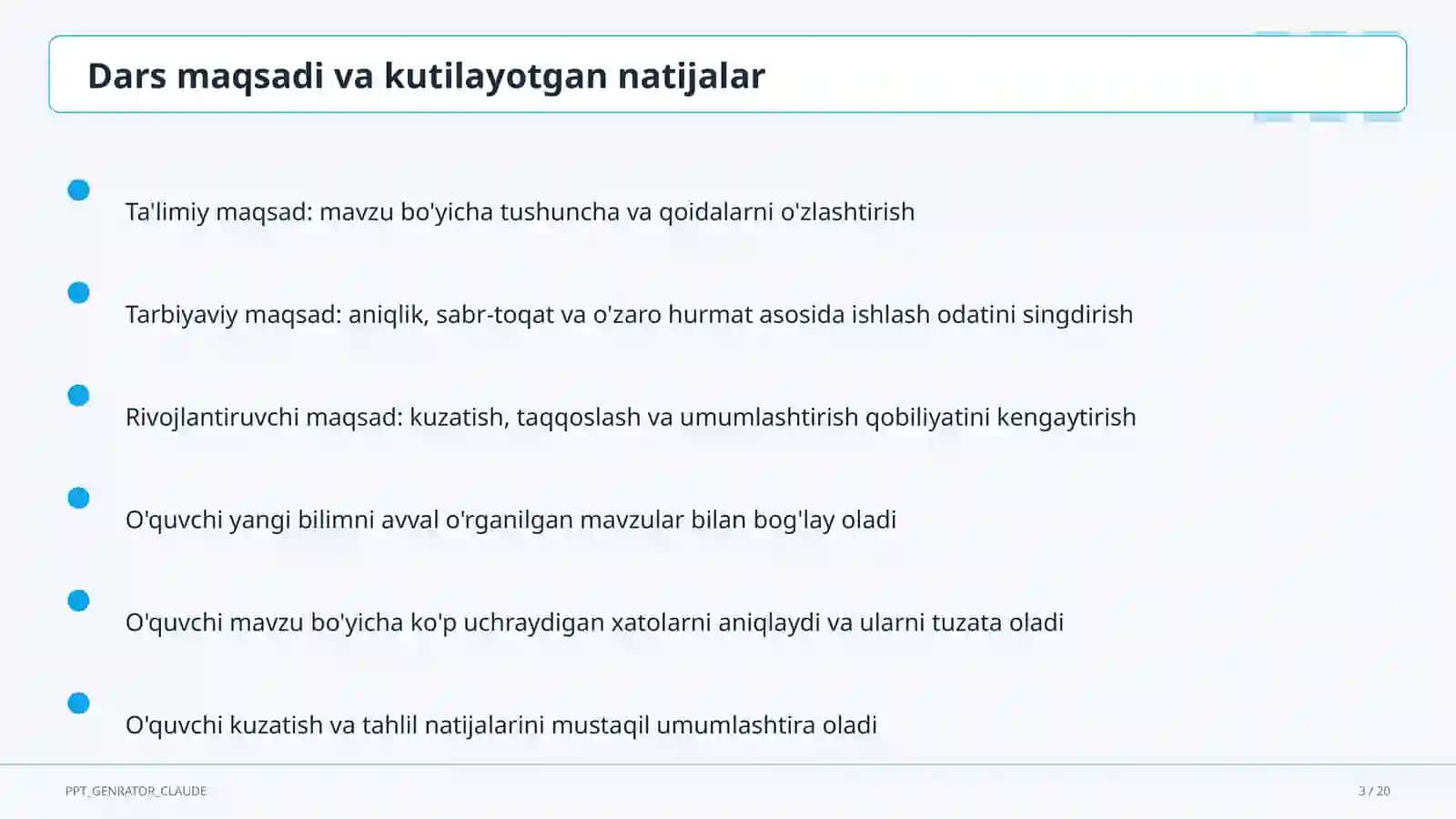 O'zbekiston aholisi va demografik jarayonlar (9-sinf) 3