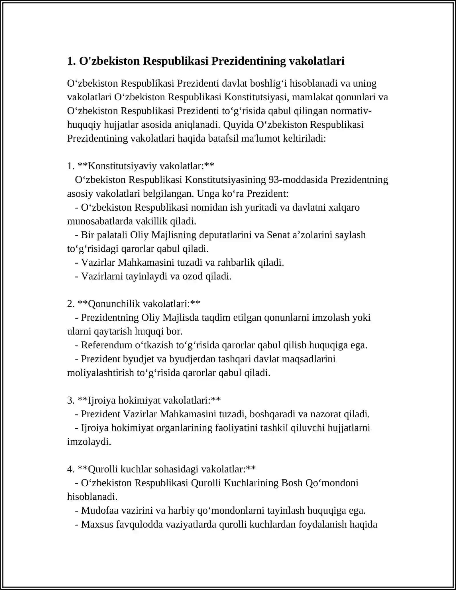 O'ZBEKISTON RESPUBLIKASI DAVLAT BOSHQARUVI 3