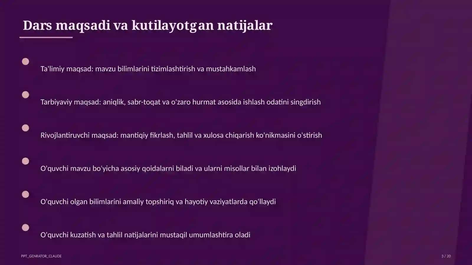 Xaritani o'qish va shartli belgilar (4-sinf) 3