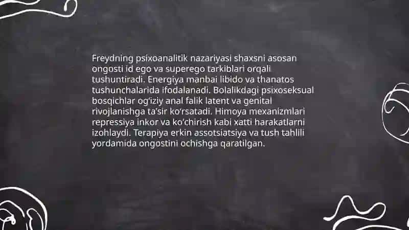 Chet el psixologiyasida shaxs nazariyalari 3