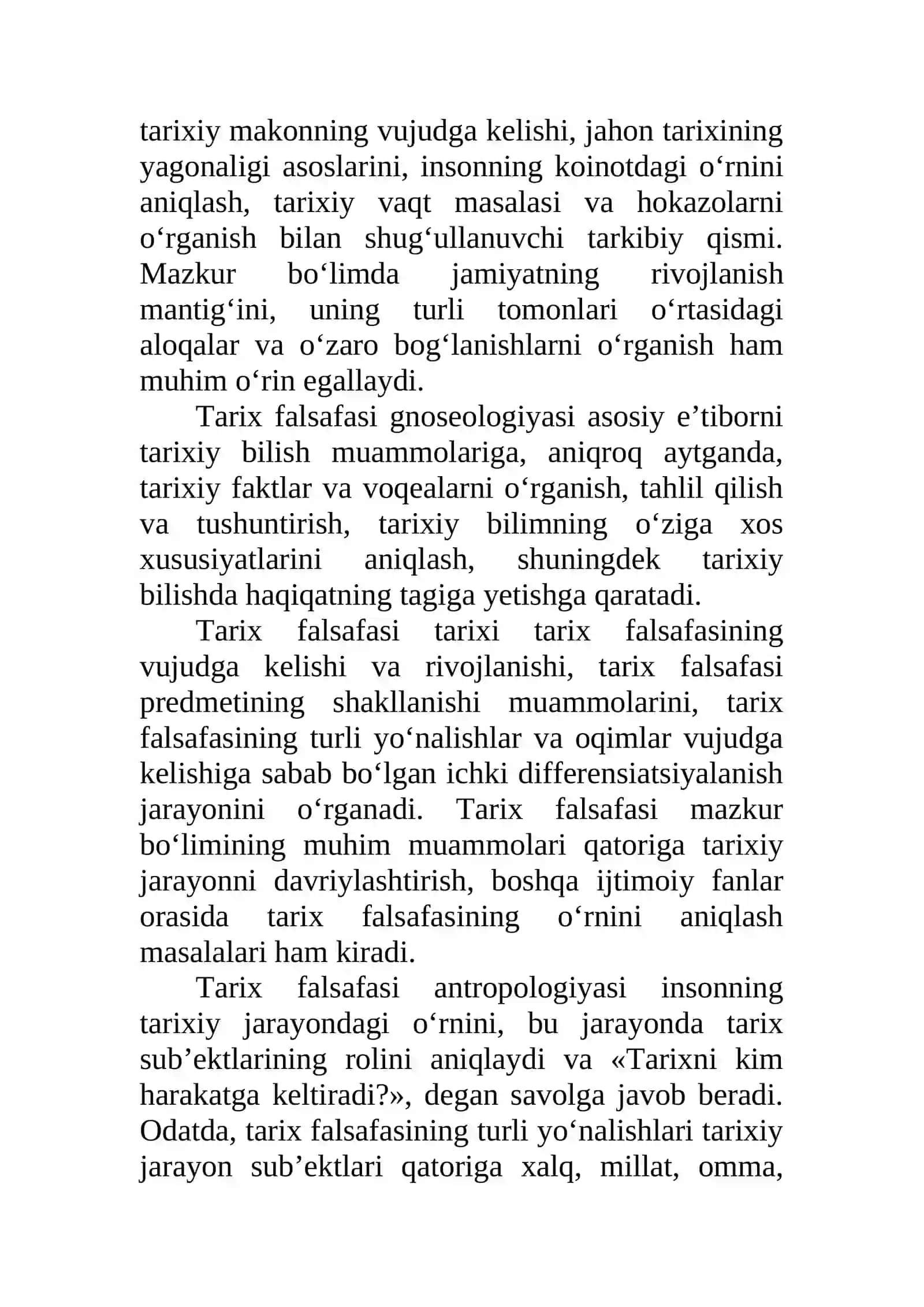 Tarix falsafasi, sivilizatsiya va madaniyat 3