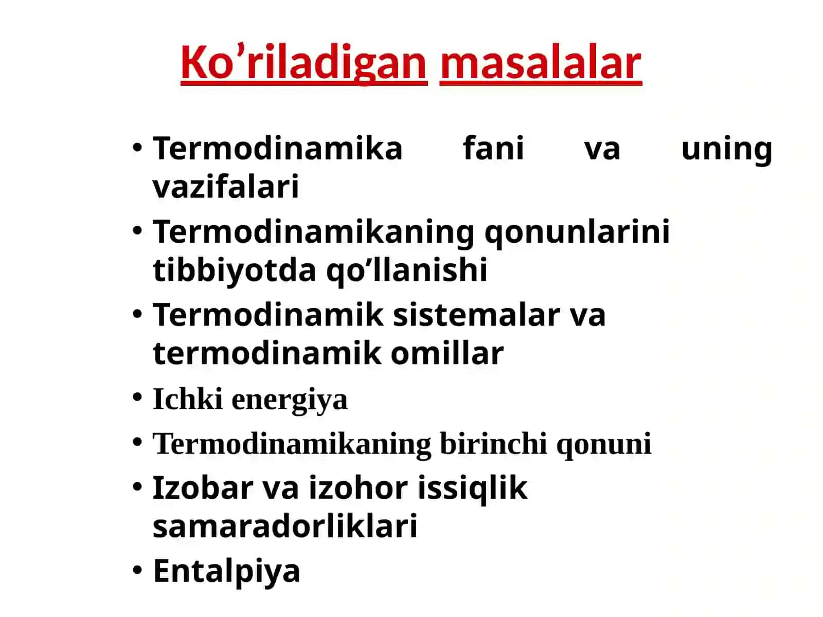 KIMYOVIY TERMODINAMIKA ASOSLARI 3