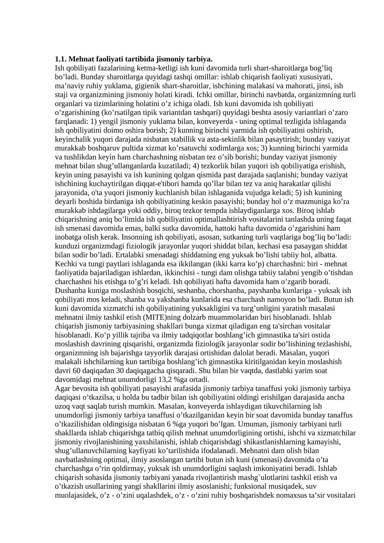 Mehnatni ratsional tashkil etishda jismoniy tarbiyaning ahamiyati 3