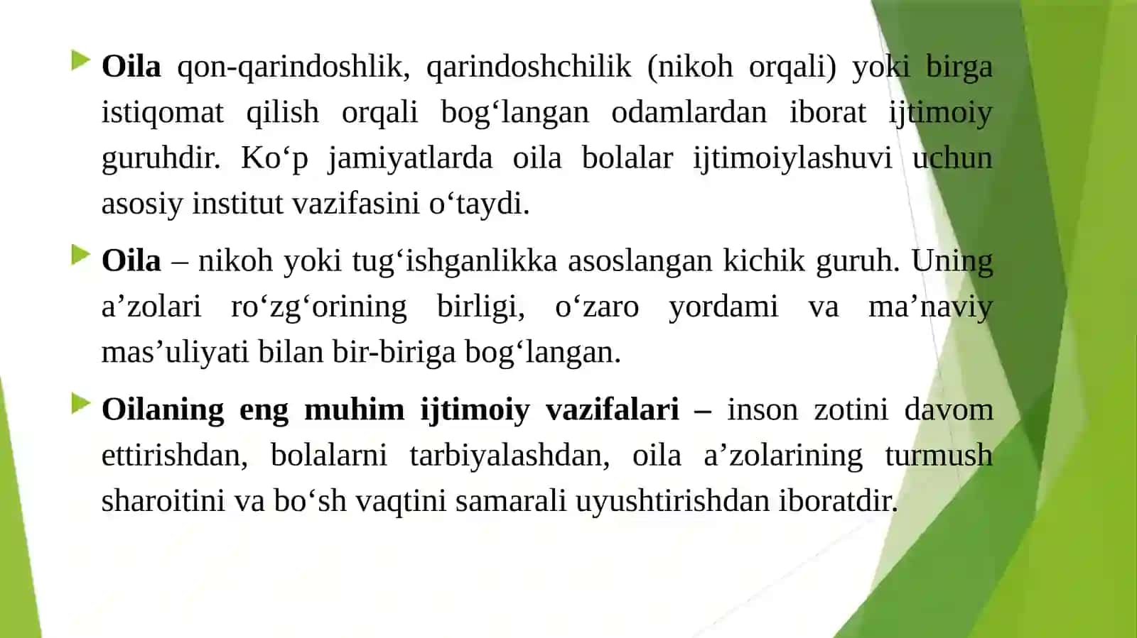 PROFESSIONAL YETUK AKMESHAXS RIVOJIDA OILA INSTITUTI VA FAOLLIKNING OʻRNI 3