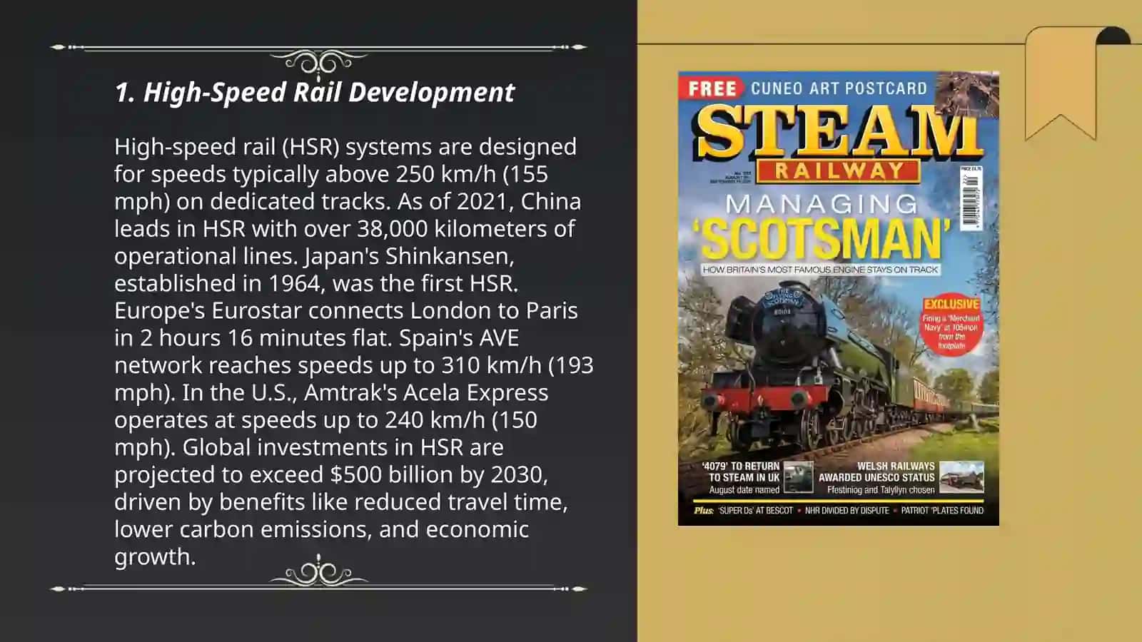 High-Speed Rail Development 3