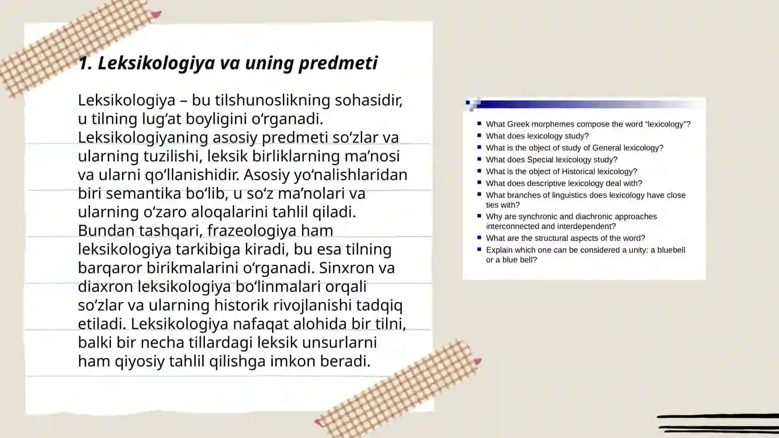 Ozbek tili leksikologiyasi 3
