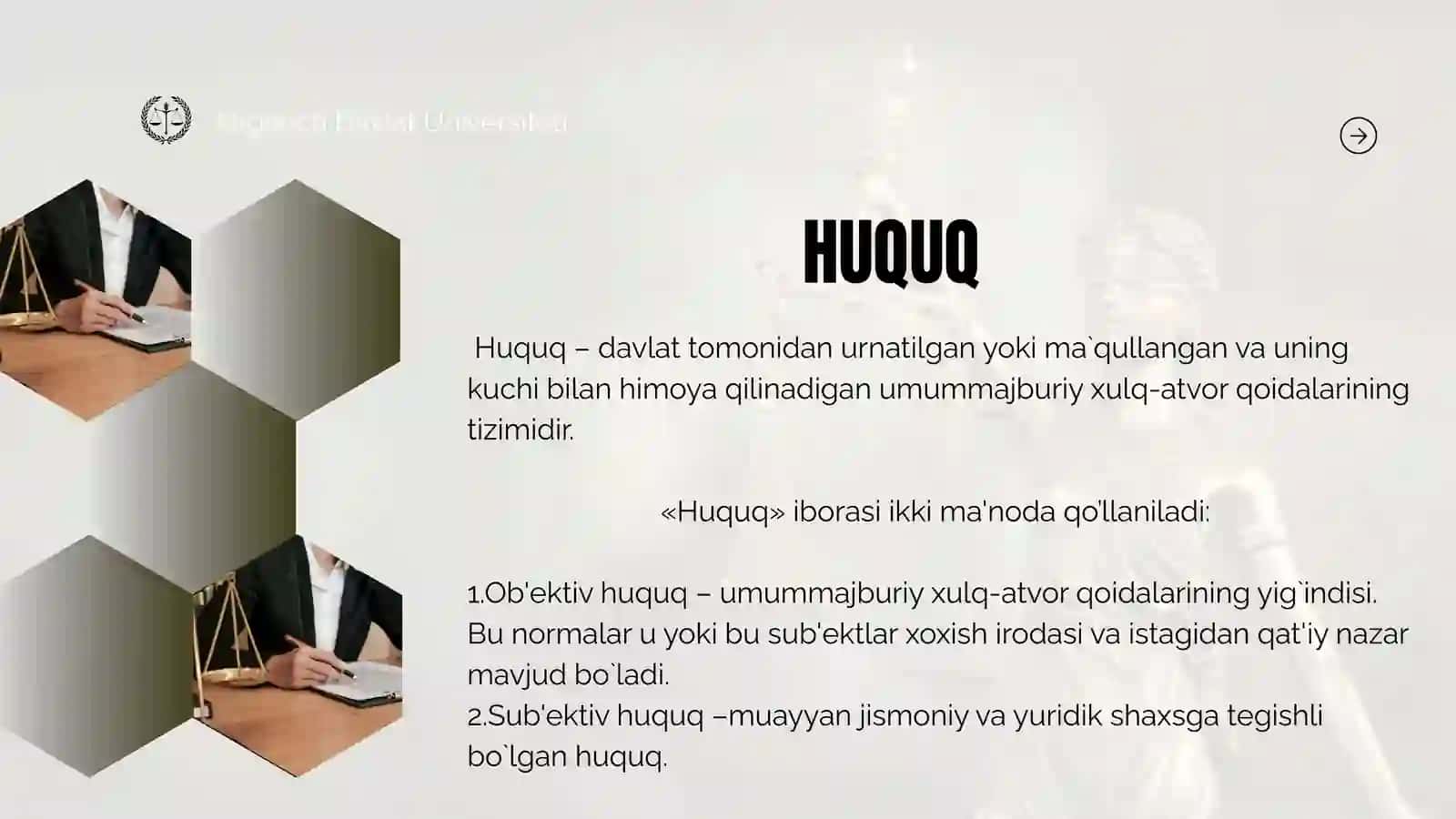 DAVLAT HUQUQ NAZARIYASI 3