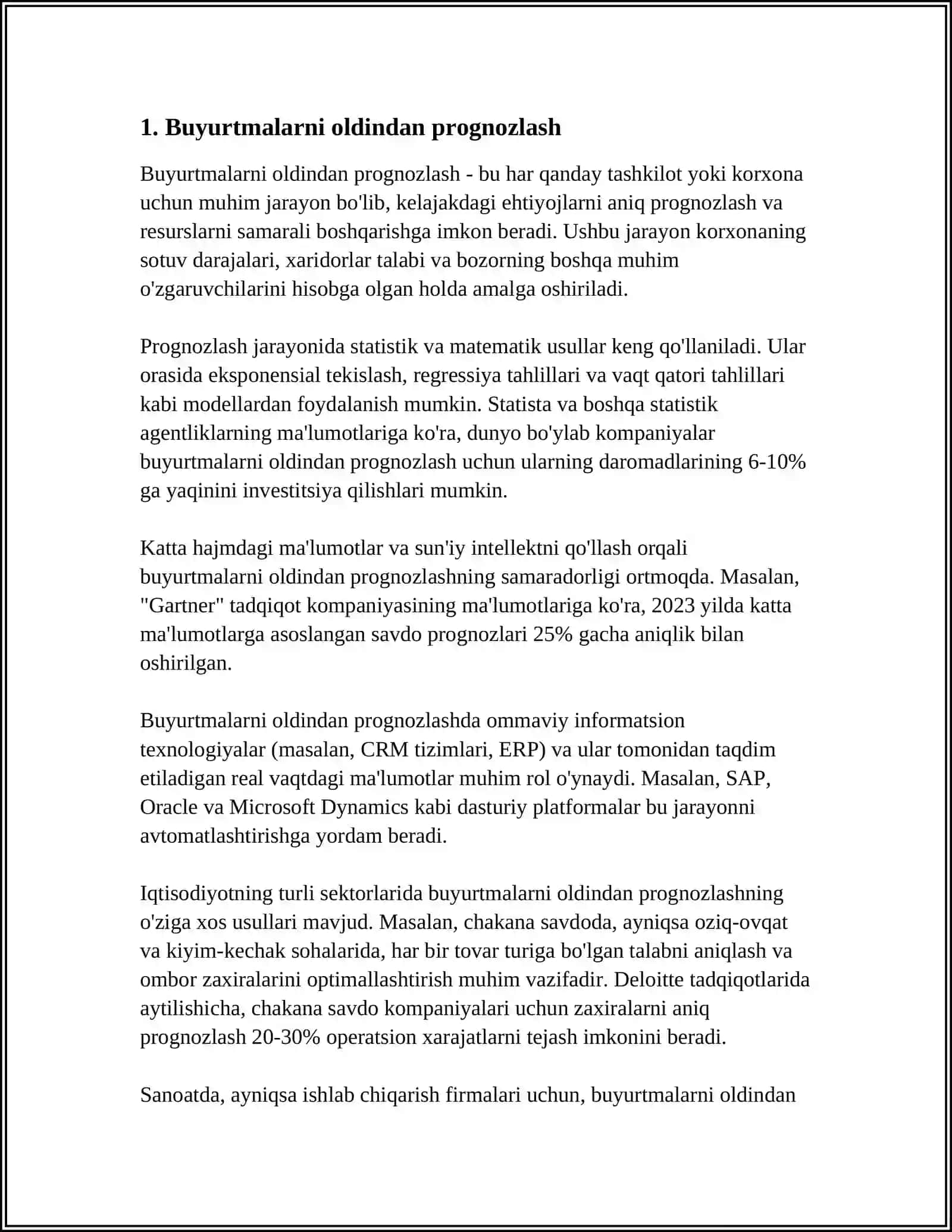 LOGISTIK BOSHQARUVDA BIG DATA TEXLONOGIYASIDAN FOYDALANISH IMKONIYATLARI 3