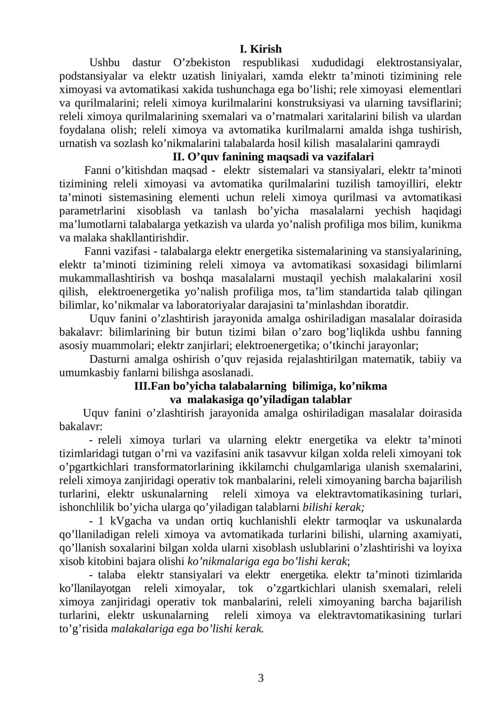 RELE HIMOYASI VA AVTOMATIKA FAN DASTURI 3