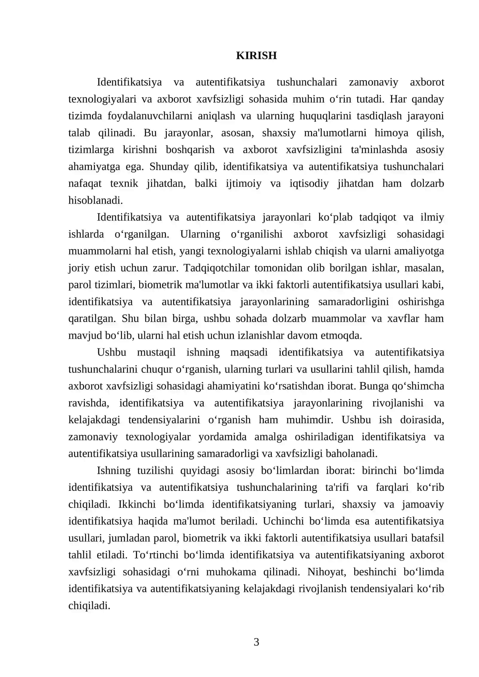 Identifikatsiya va autentifikatsiya tushunchasi va vazifalari 3