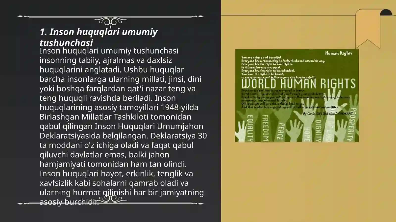 Inson huquqlari va erkinliklari 3
