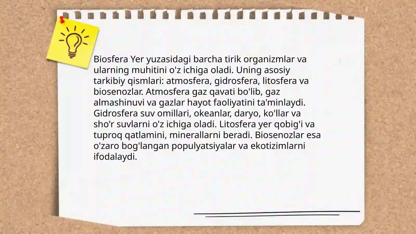 Biosfera tuzilishi 3