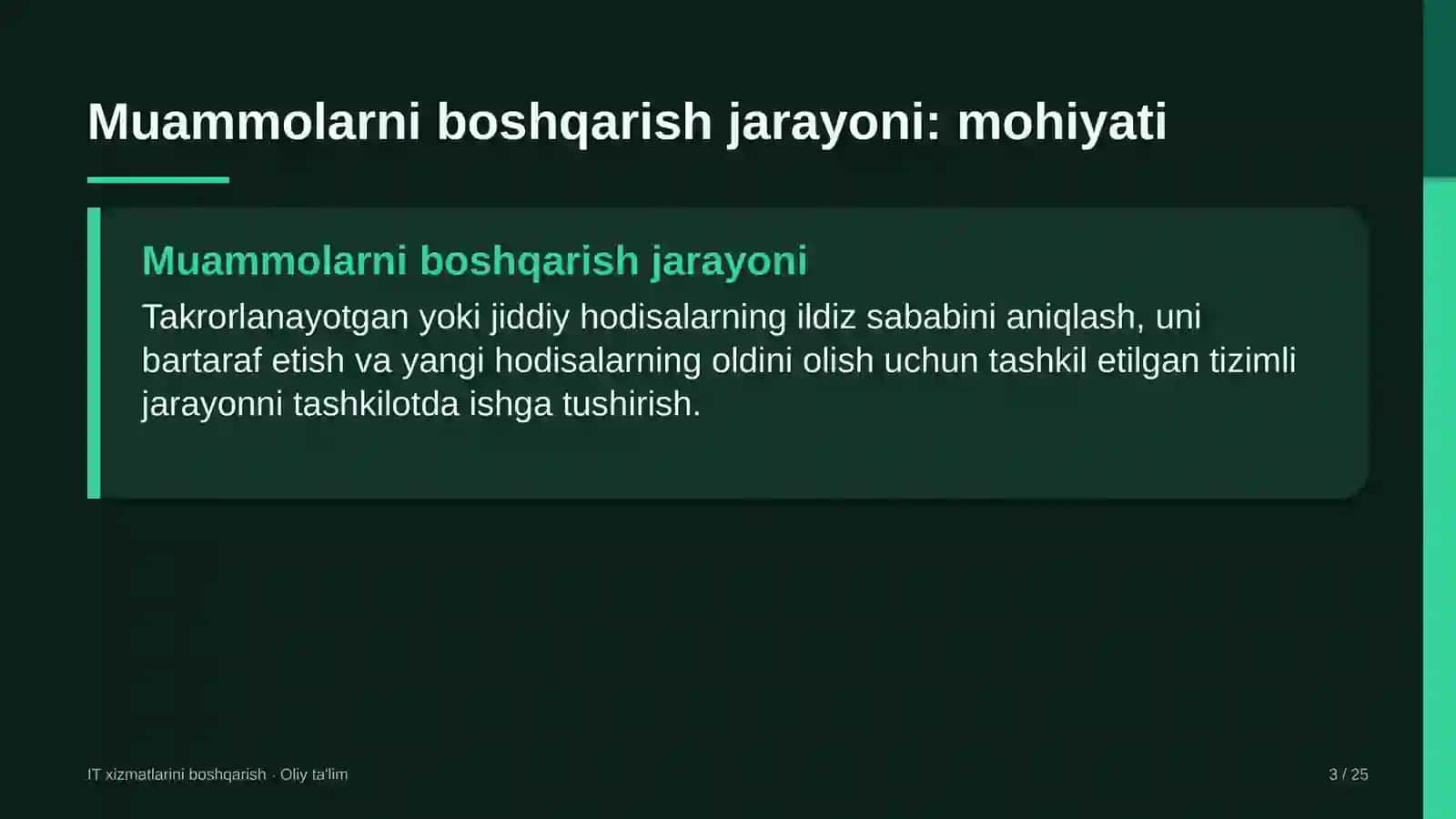 Avtomobillarga gaz to'ldirish shoxobchalarida muammolarni boshqarish jarayonini joriy etish 3