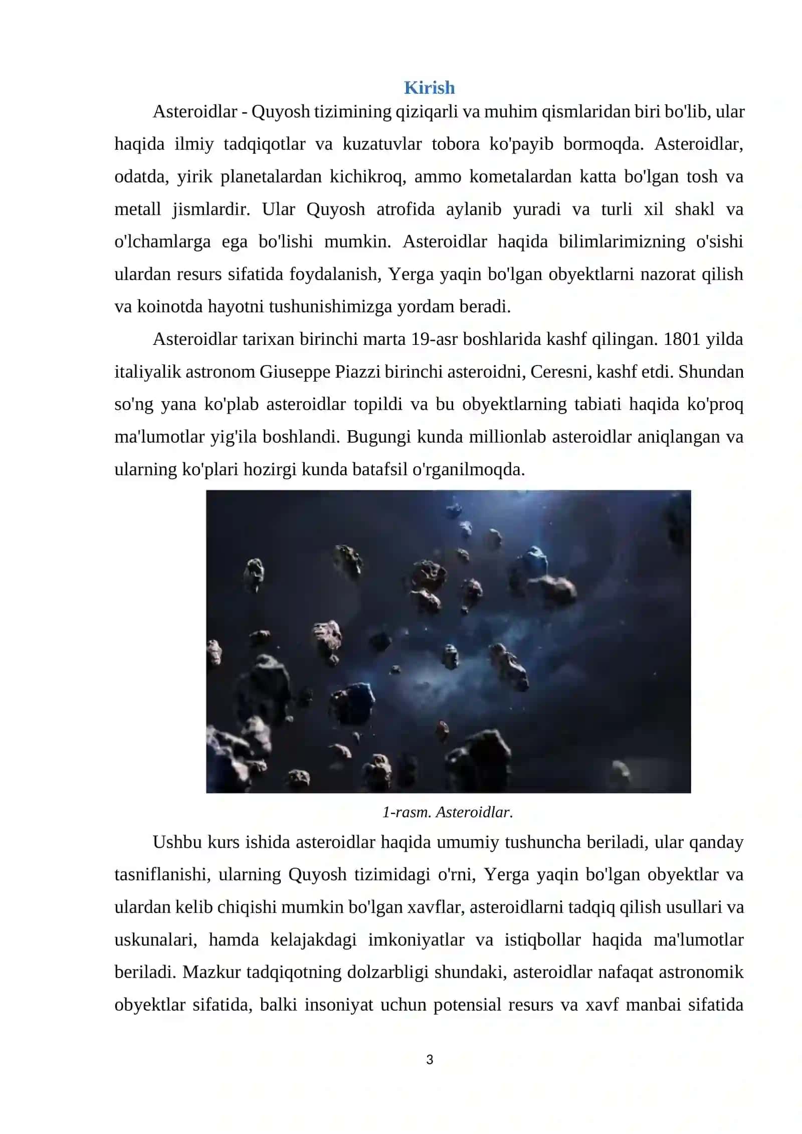 ASTEROIDLAR 3