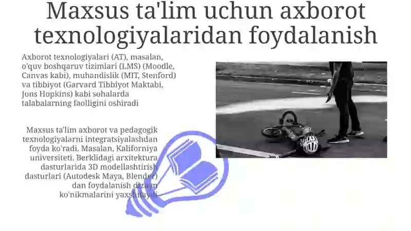 Maxsus ta'lim uchun axborot texnologiyalari 3