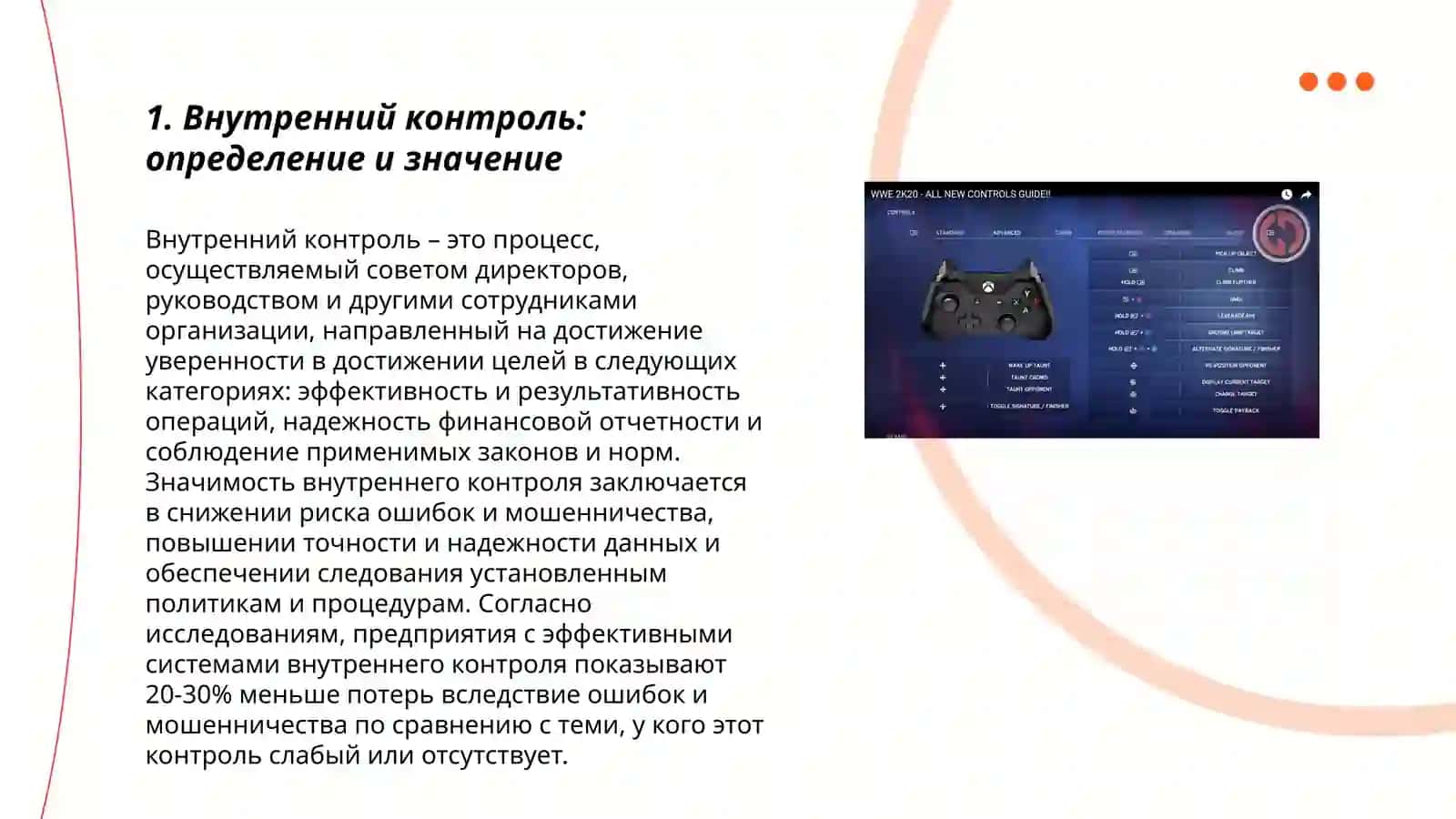 Организация внутреннего контроля на предприятиях 3