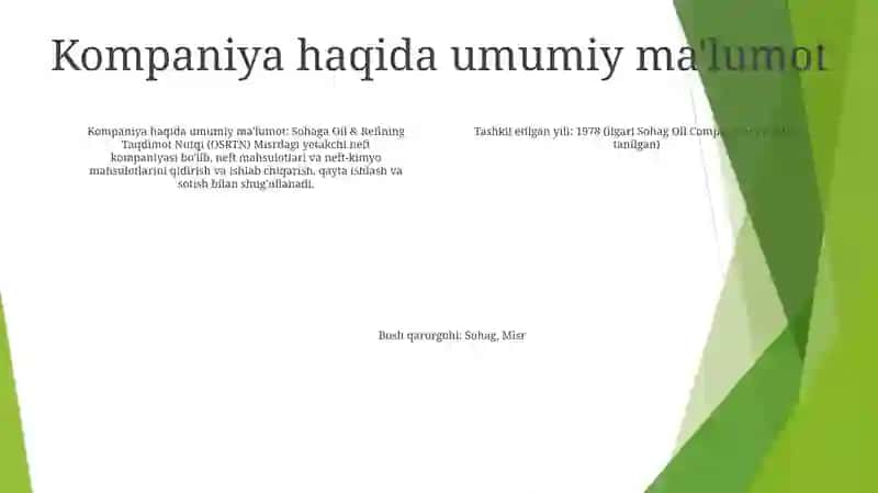 Sohaga Oid Taqdimot Nutqi 3
