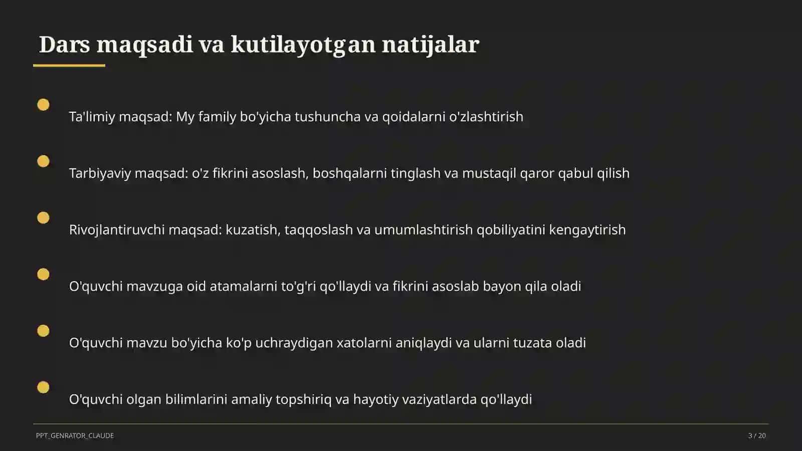 My family (1-sinf) 3