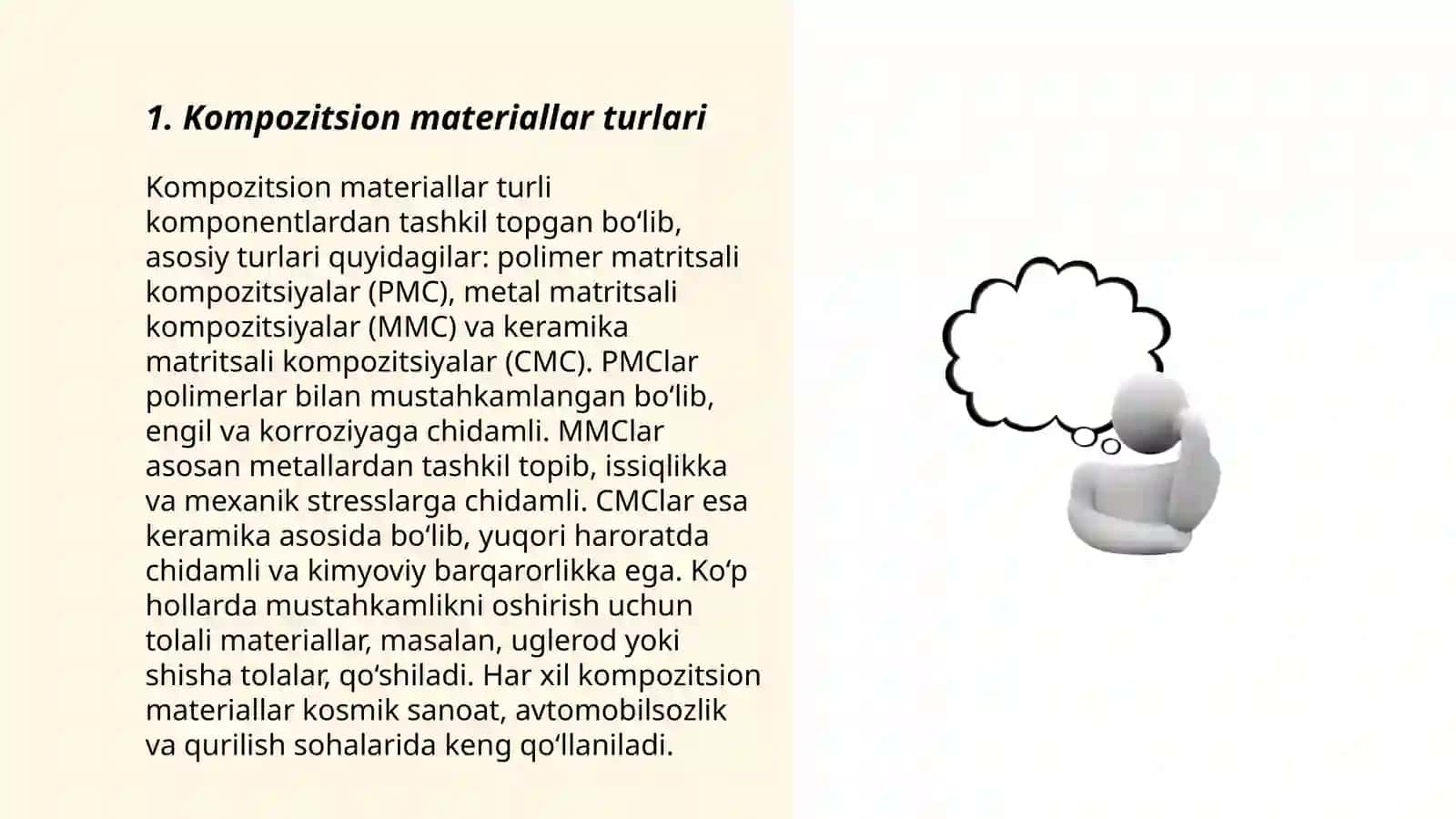Kompozitsion materiallarni ishlab chiqarish asoslari 3
