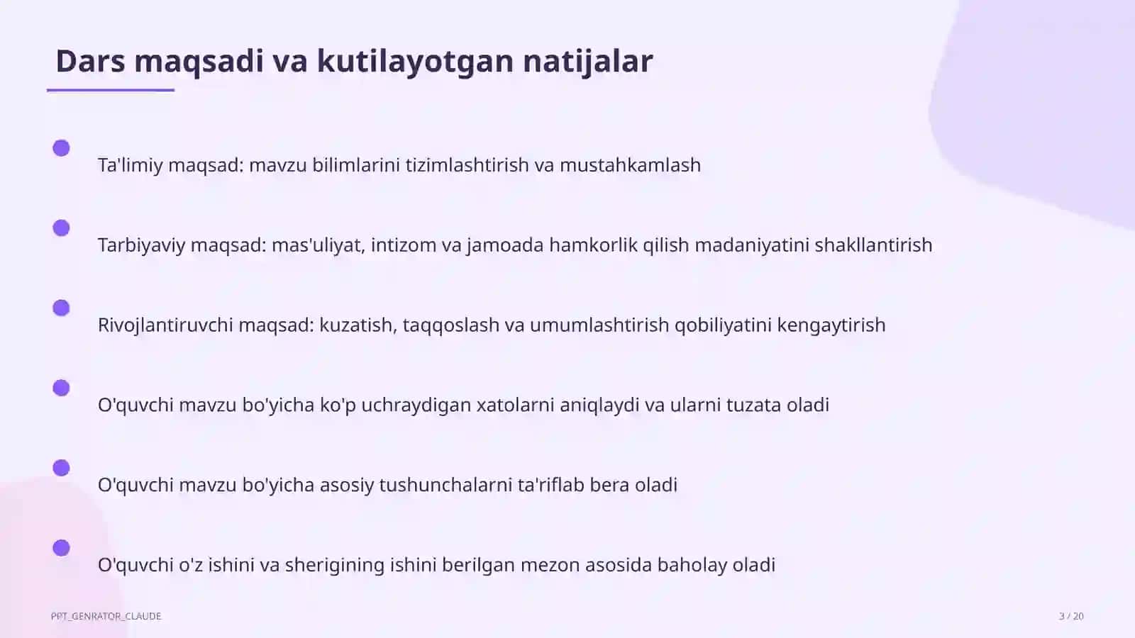 O'zbekiston relyefi va foydali qazilmalari (8-sinf) 3