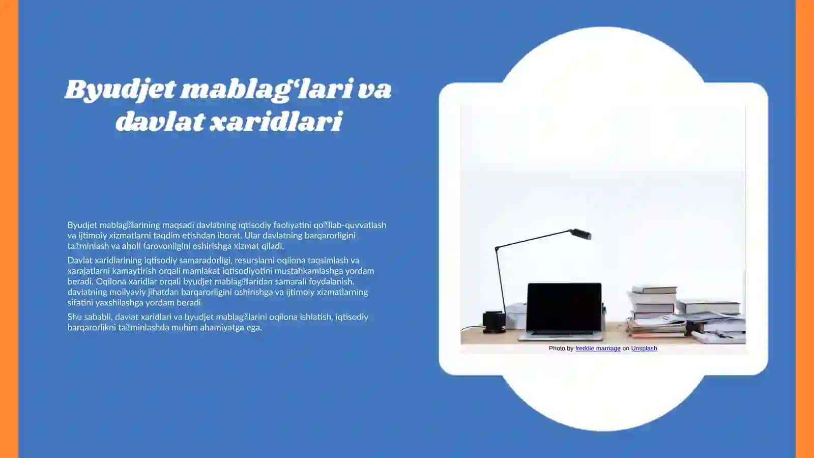 Byudjet mablag‘laridan foydalanish strategiyalari 3