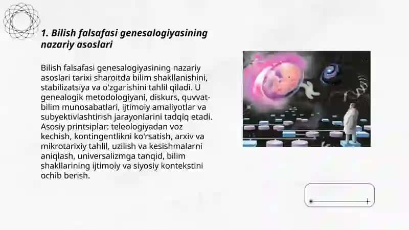 Bilish falsafasi genesalogiya 3