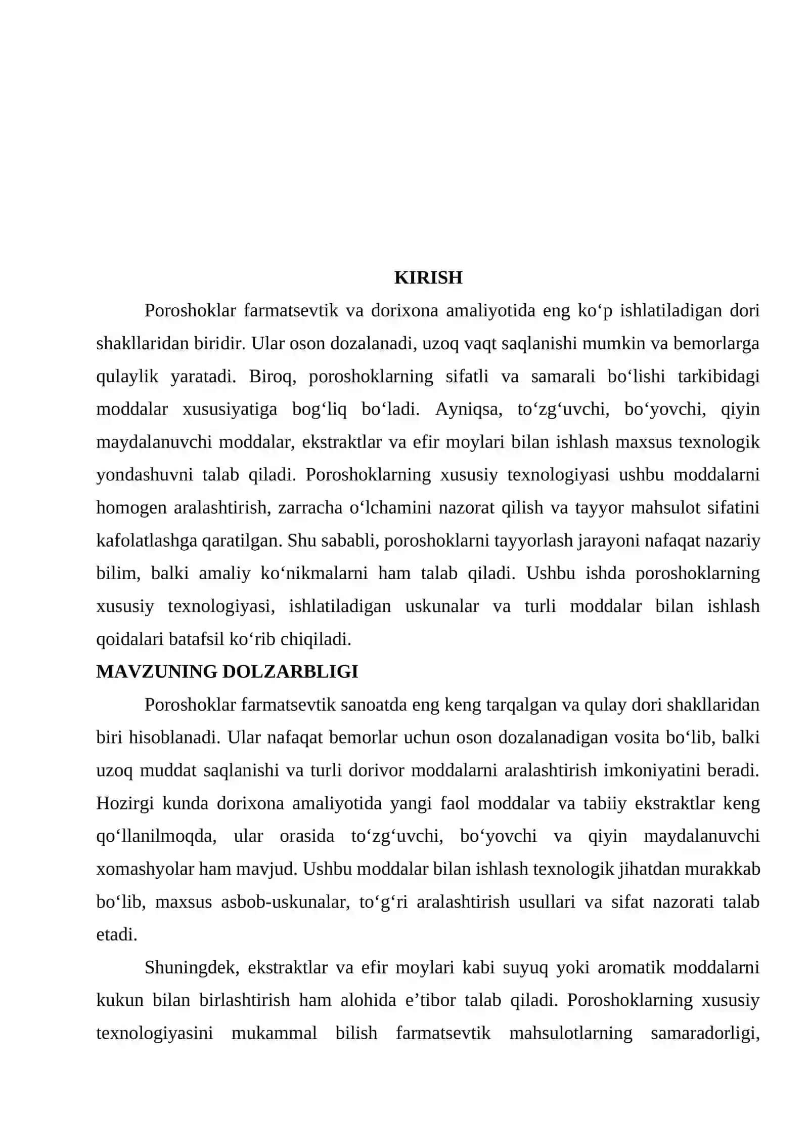 Poroshoklarning xususiy texnologiyasi 3