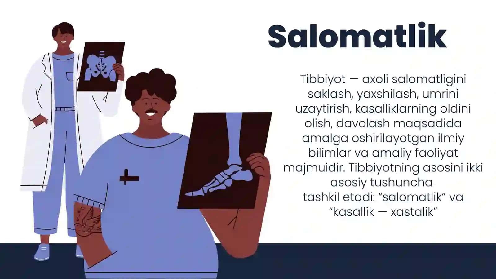 Jamoat salomatligi, asosiy tushunchalar. Aholi salomatligini belgilovchi omillar 3