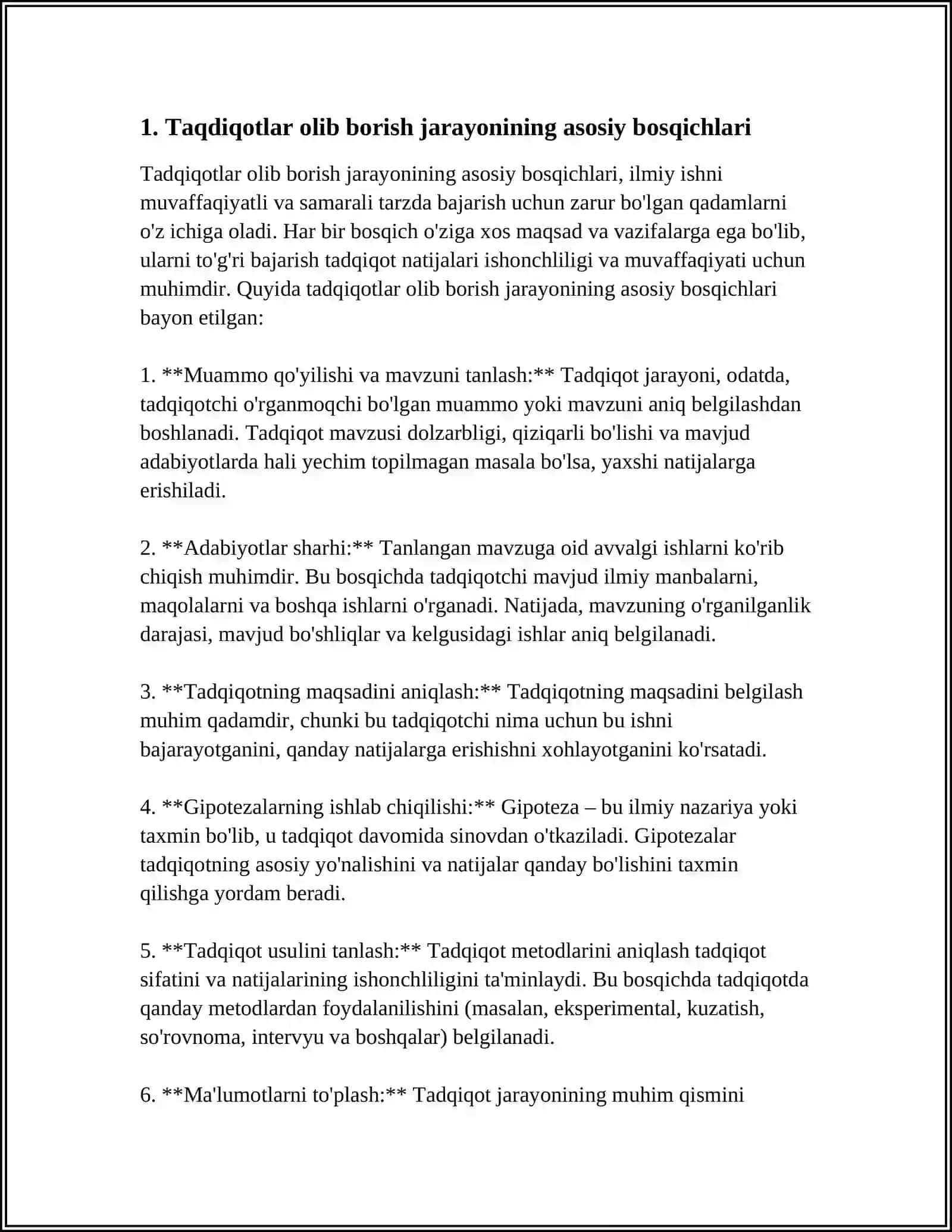TAQDIQOTLAR OLIB BORISH JARAYONI VA UNI TASHKIL ETISH 3