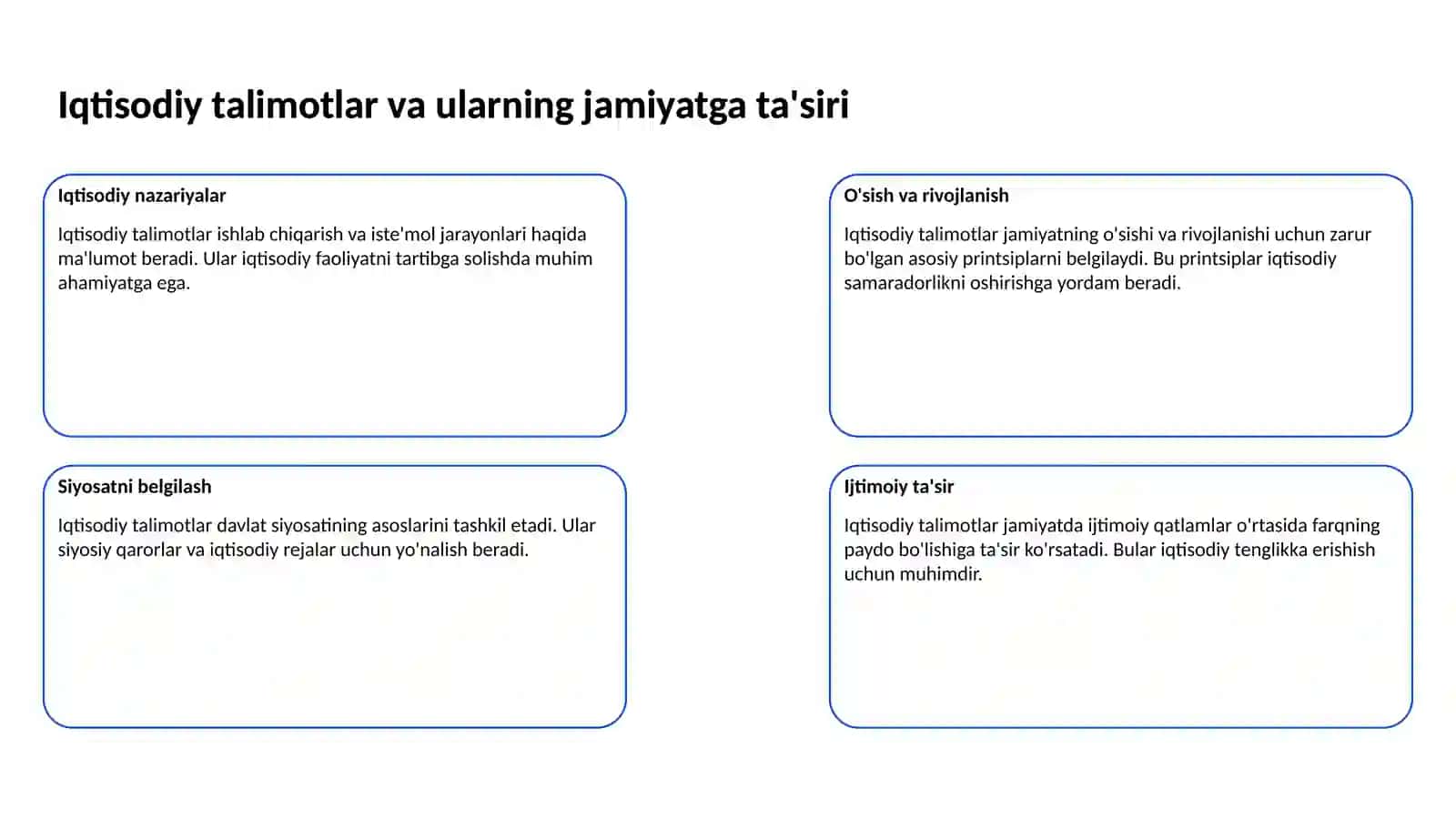 Feodal jamiyati va uning yemirilishi davridagi iqtisodiy talimotlar 3