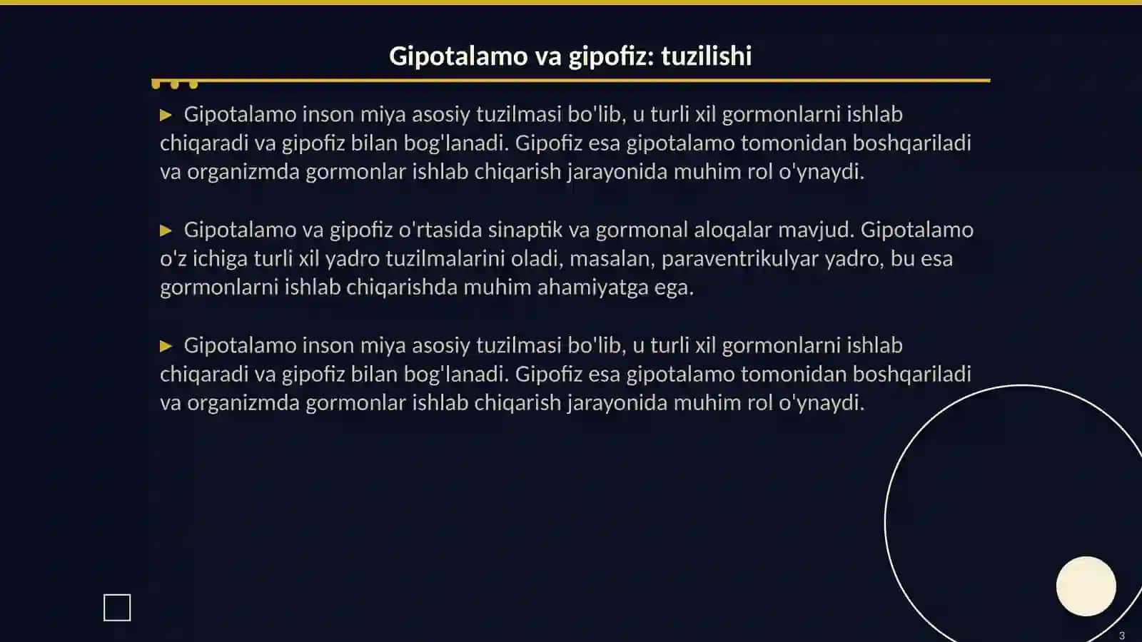 Gipotalamo-gipofizar tizim 3