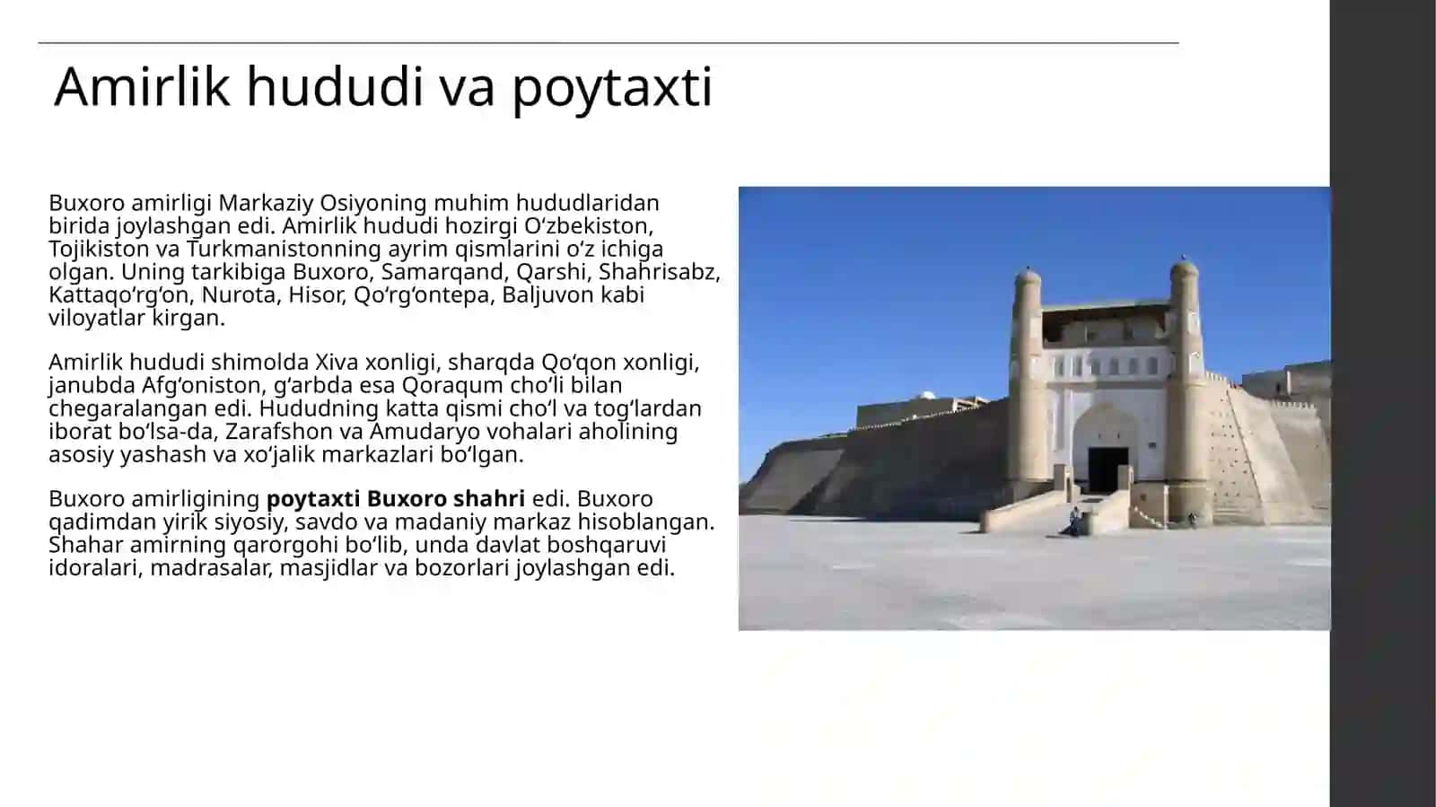 Buxoro xonligisi 3