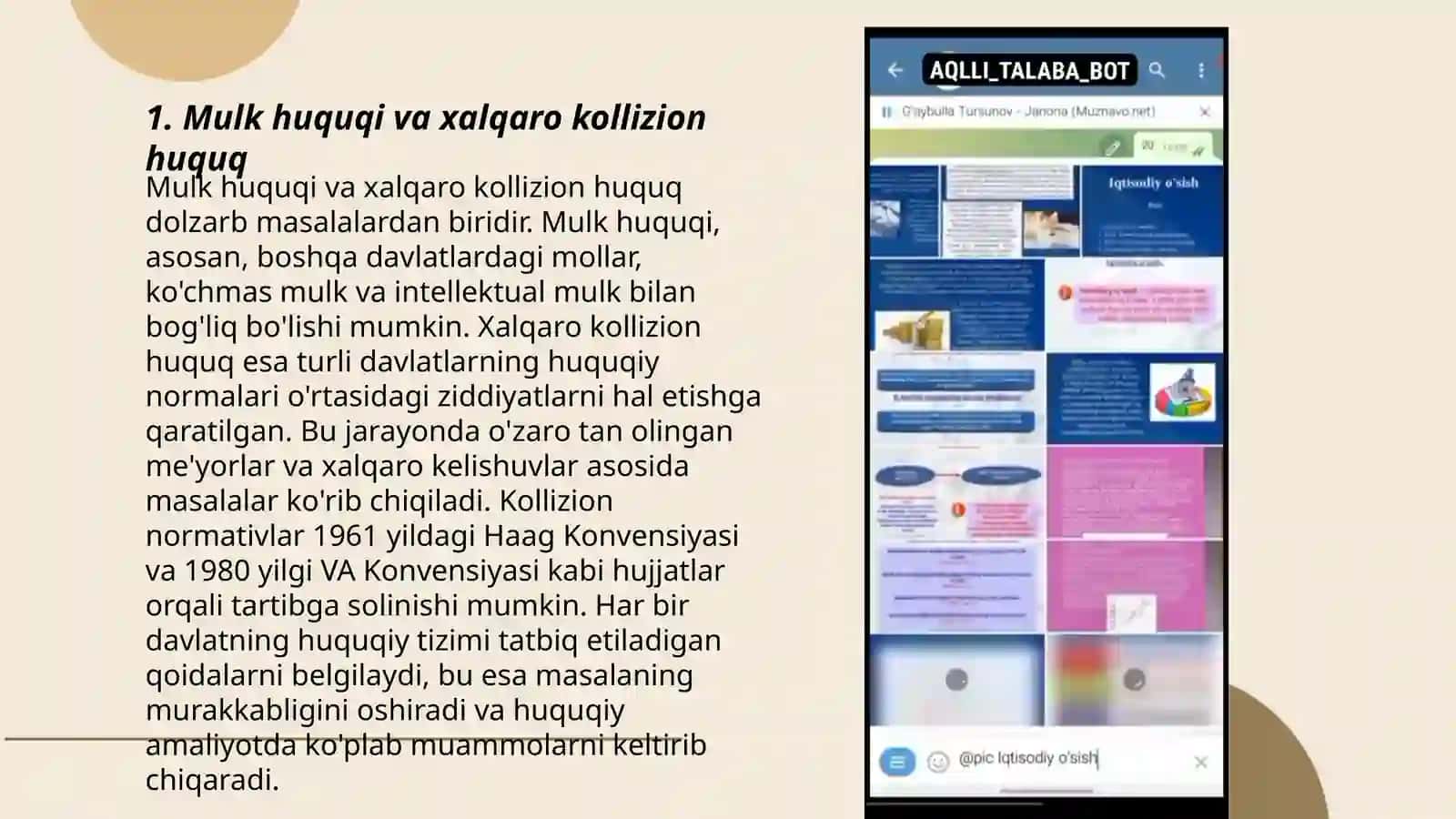 Mulk huquqining kollizion masalalari 3