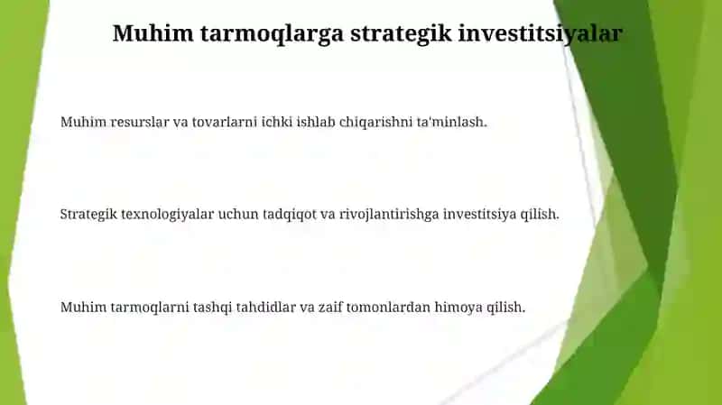 Davlatning iqtisodiy xavfsizligini ta' minlash siyosati 3