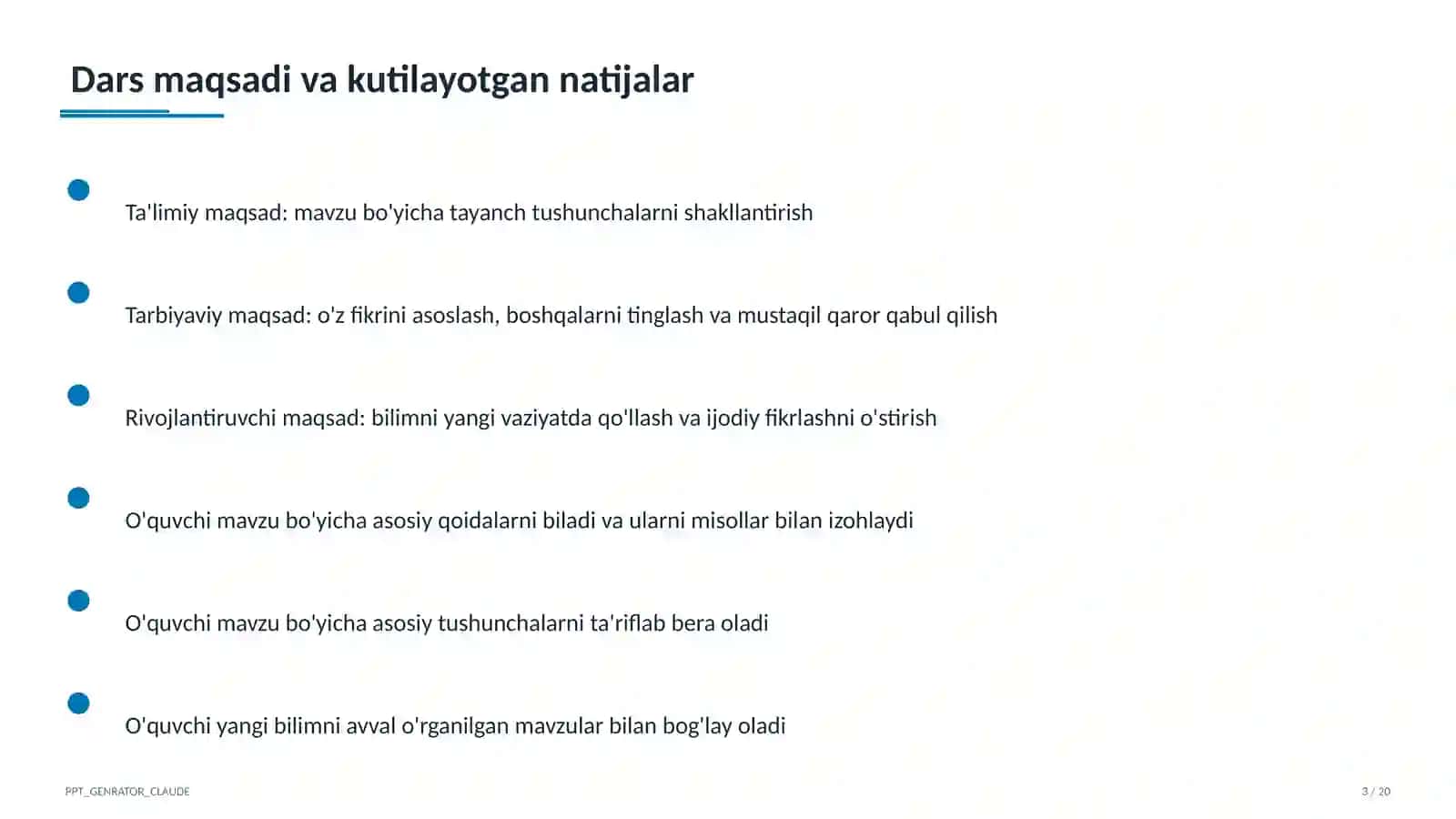 Genetika asoslari: Mendel qonunlari (9-sinf) 3
