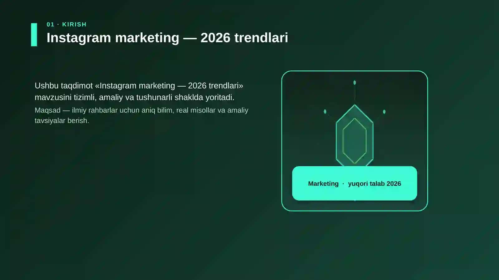 Instagram marketing — 2026 trendlari 3
