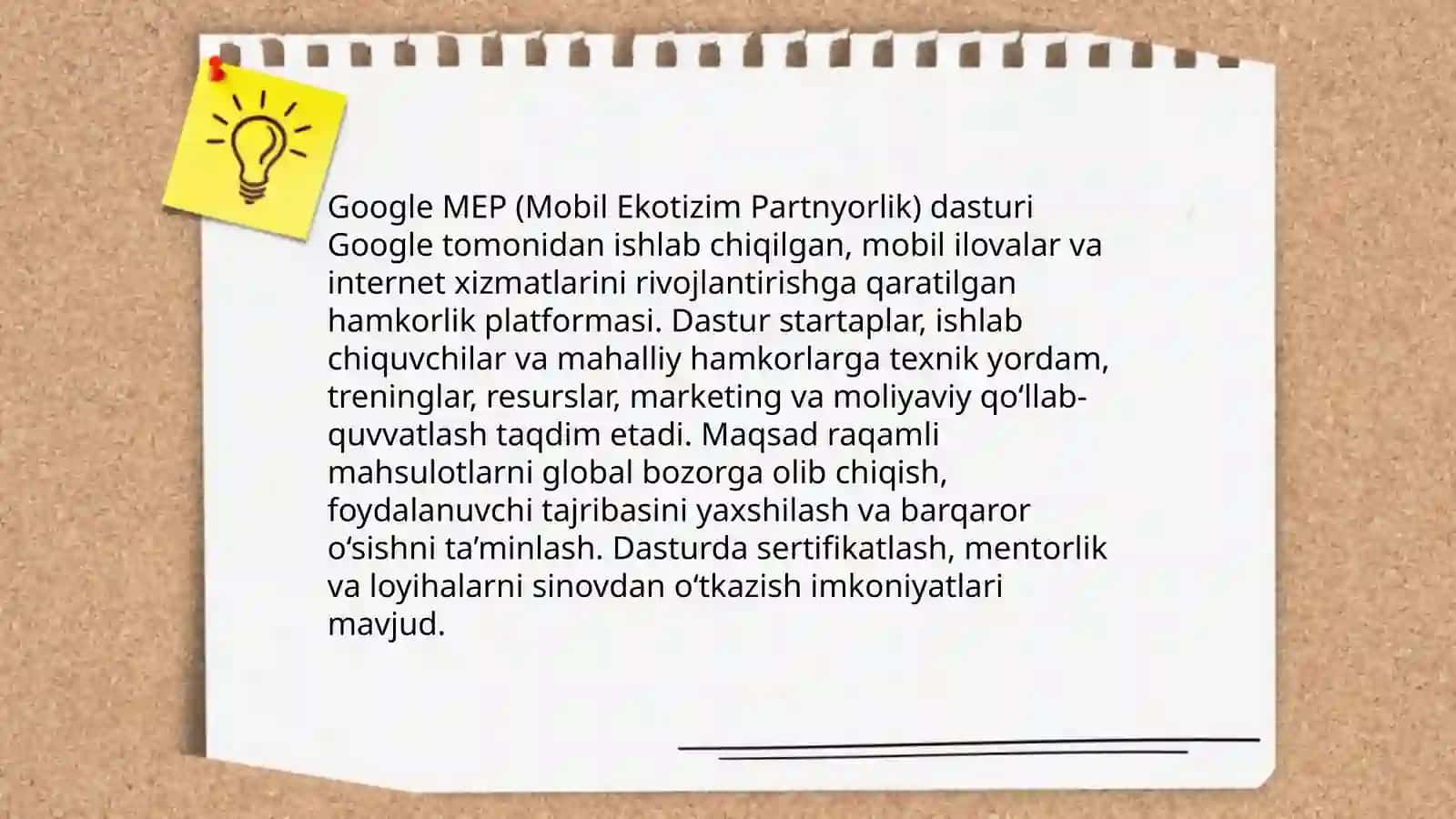 Google MEP dasturi 3