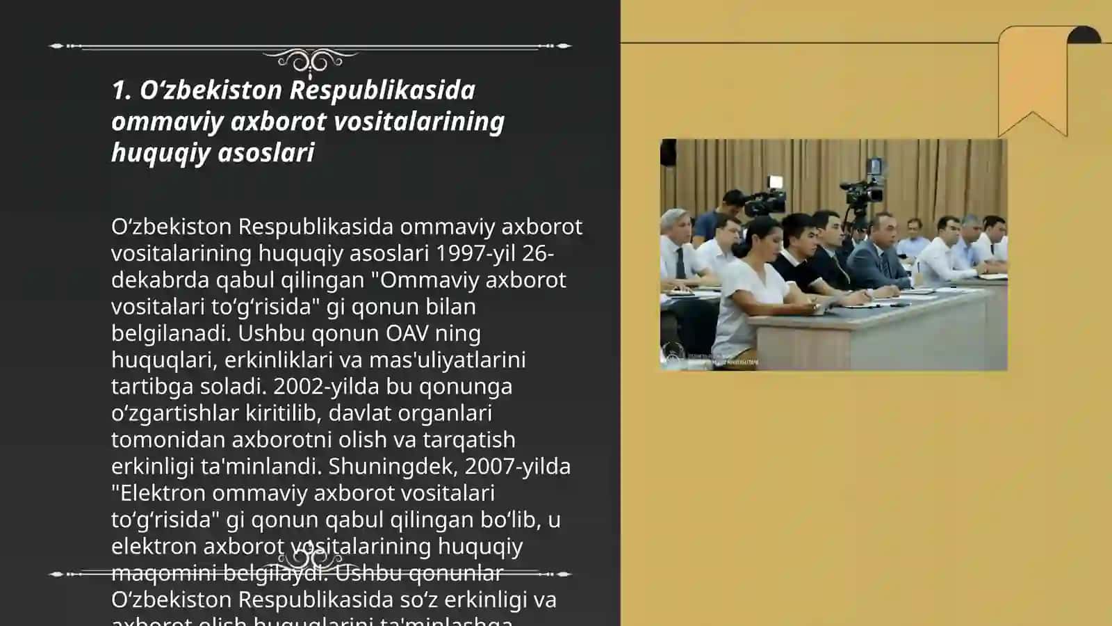 Yangi oʻzbekistonda inson haq huquqlari va erkinliklari kafolatining yaratilishi 3