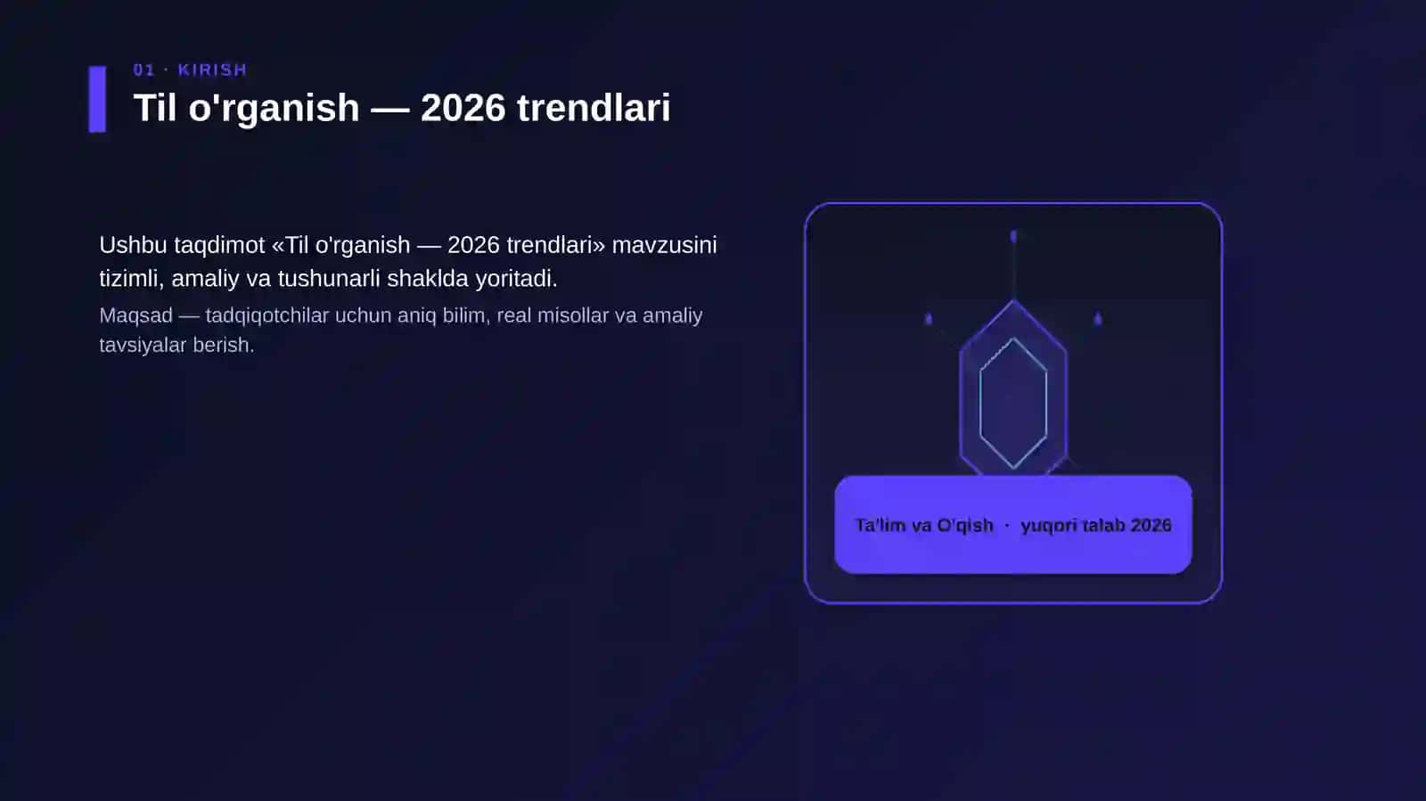 Til o'rganish — 2026 trendlari 3