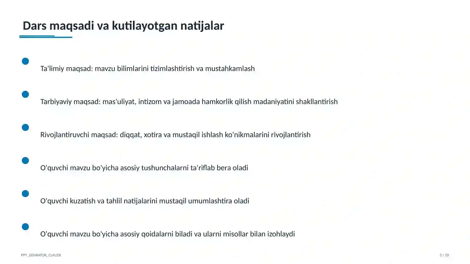 Relyef shakllari: tog'lar va tekisliklar (5-sinf) 3